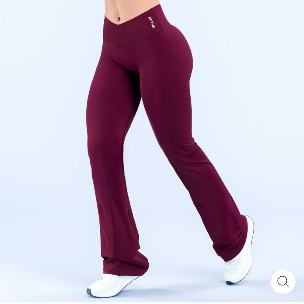 Dfyne vision Flare leggings winterberry